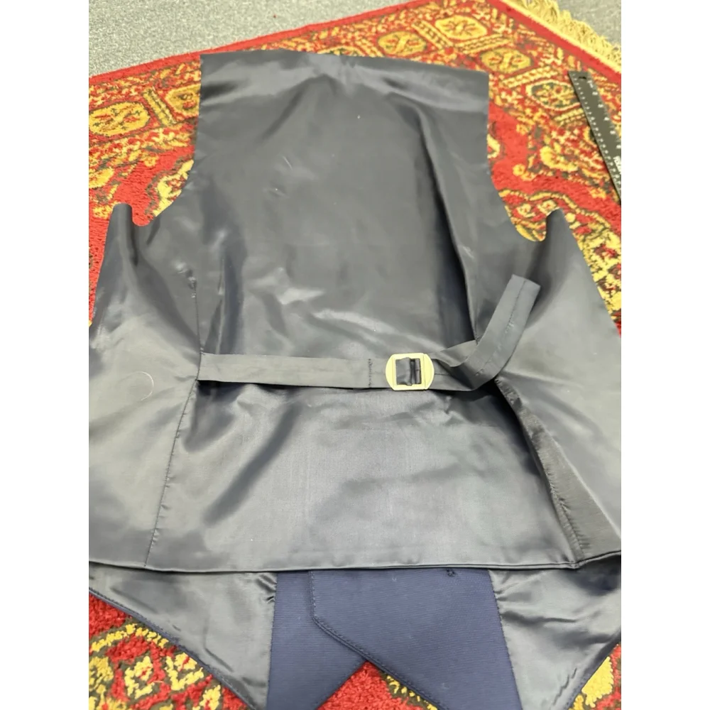 Men's MP Suit Navy Casual Party Prom Groom Tuxedo Wedding 3 Piece Set Custom